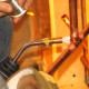 Пайка медных трубок кондиционера Ballu - жидкость/газ до 10.0 кВт (24/36 BTU) труба 3/8 и 5/8 (9мм/15мм)